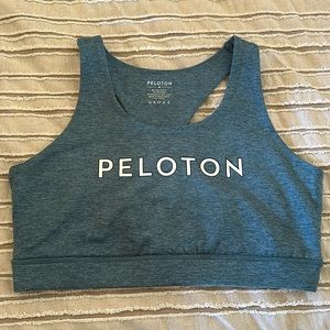 NWT Peloton Heathered Strappy Bra